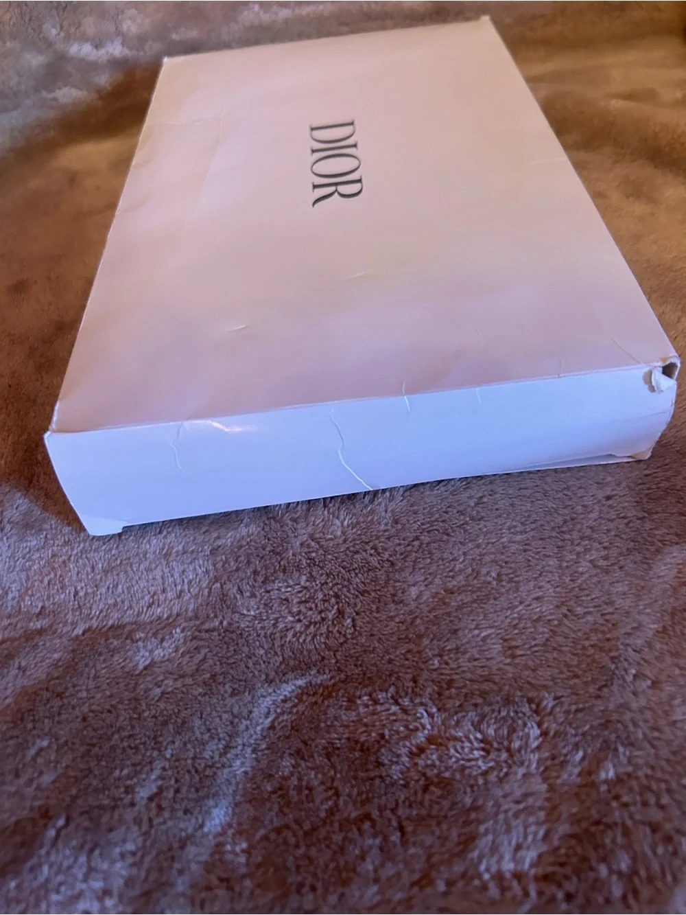 Dior Beige Cosmetic bag